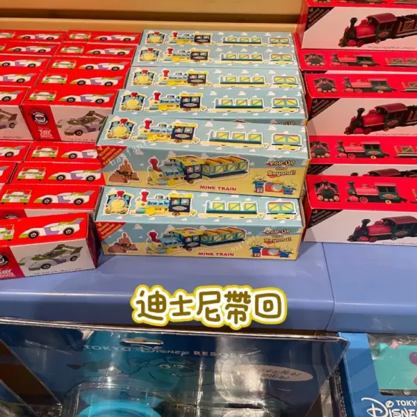 日本帶回現貨- 東京迪士尼-玩具總動員-TOMICA-火車-巴斯-胡迪-三眼怪-東京迪士尼火車-迪士尼列車-迪士尼代購