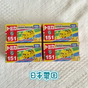 皮卡丘-tomica tomica151-皮卡丘巴士-寶可夢-TOMICA NO.151-皮卡丘擺件-皮可丘小朋友禮物